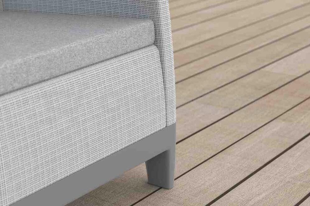 KETER SCANDI FORMA SET - Ash grey/Storm grey