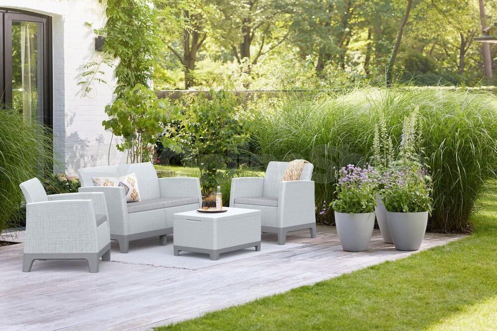 KETER SCANDI FORMA SET - Ash grey/Storm grey