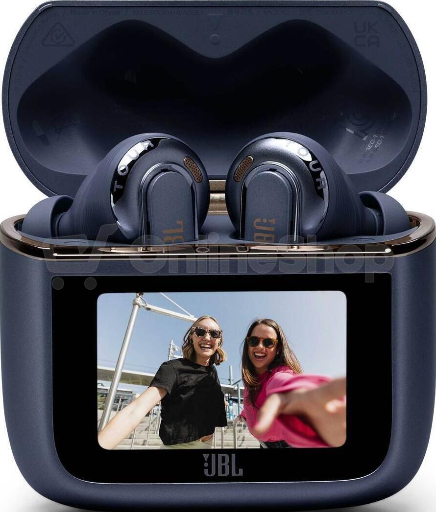 Bezdrátová sluchátka JBL Tour Pro 3, modrá