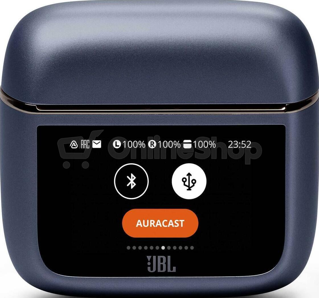 Bezdrátová sluchátka JBL Tour Pro 3, modrá
