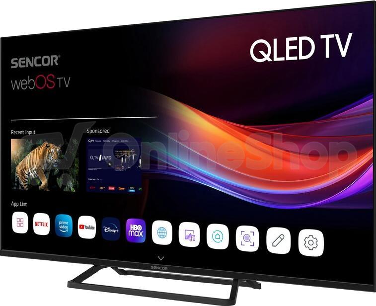 QLED televize Sencor SLE 43QF860B