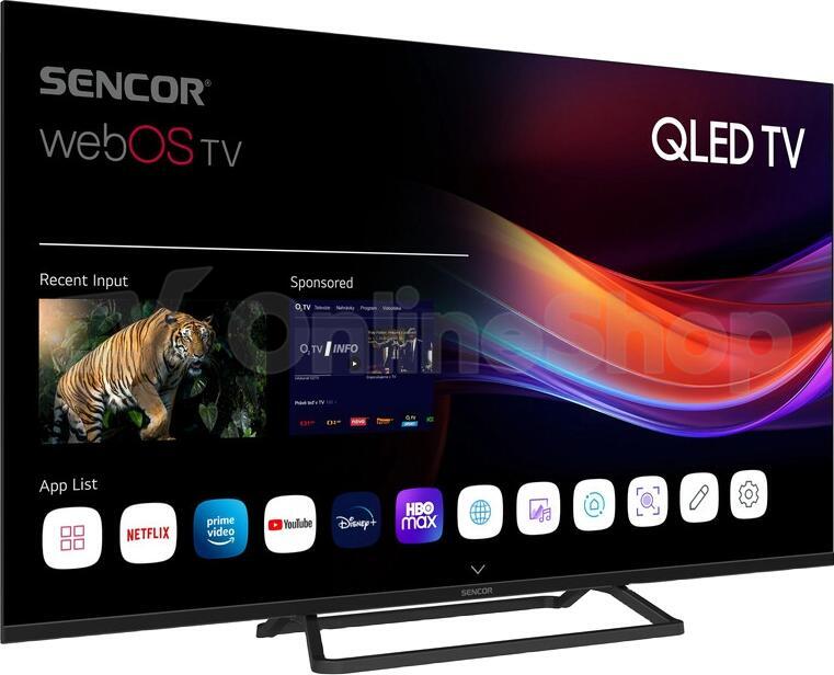 QLED televize Sencor SLE 43QF860B