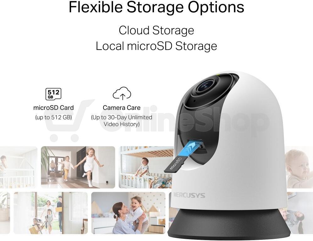 Kamera TP-Link Mercusys MC230 IP, 5MPx, WiFi, přísvit