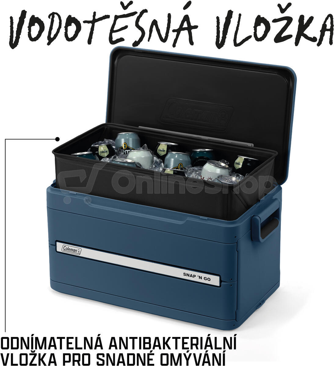 Autochladnička Coleman Snap ’N Go 35QT