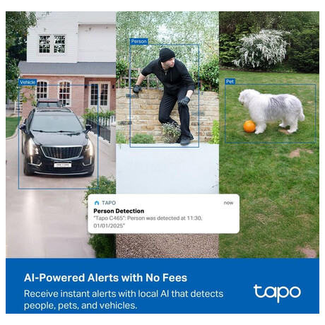 TP-Link tapo C465 Enhanced AI Solar Security Camera Ultra