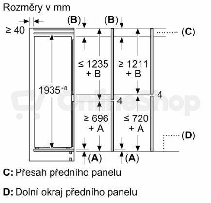 Chladnička Bosch KIN96ADC0 Serie 6