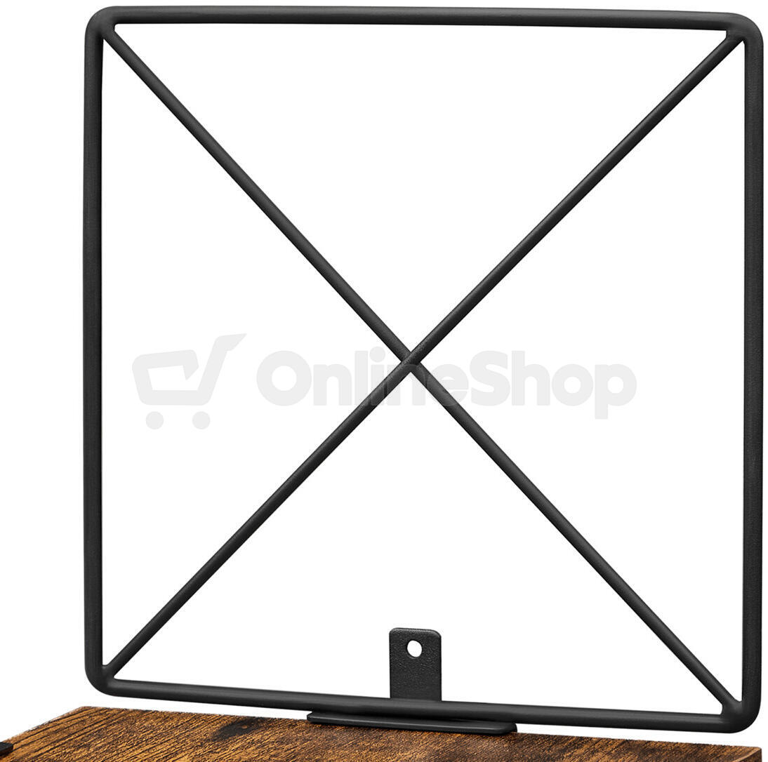 Polička, mdf, hnědá, ABP-E1051 OLW Autronic