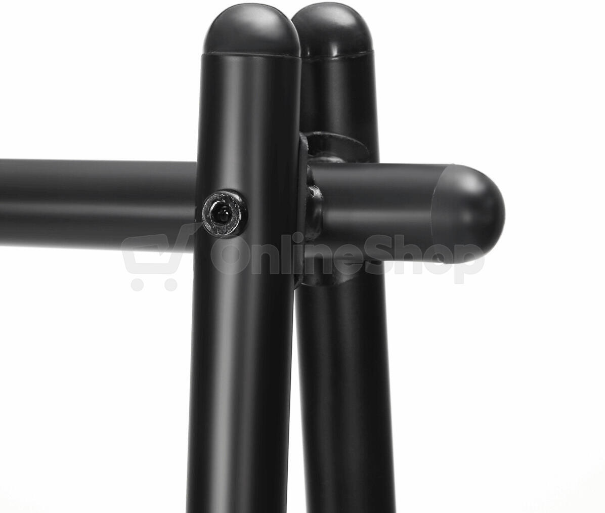 Stojanový věšák, kov, černá, AUV-E1023 BK Autronic