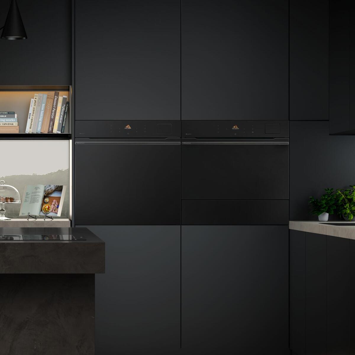 Elegant Black a Bright View