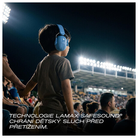 LAMAX KidMuffs1, modré (foto 7)