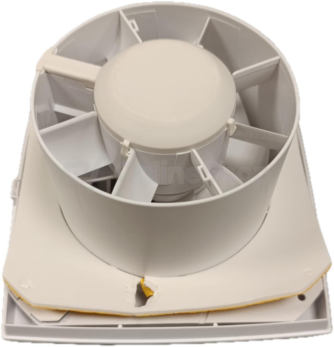 Koupelnový ventilátor Cata UC 12 TIMER, bílý | Skutečná fotografie prodávaného kusu | Skutečná fotografie prodávaného kusu