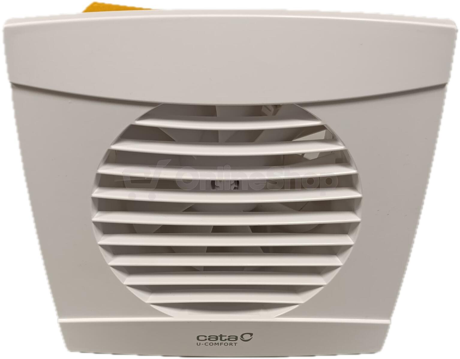 Koupelnový ventilátor Cata UC 12 TIMER, bílý | Skutečná fotografie prodávaného kusu