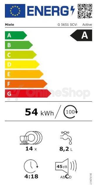 Myčka nádobí Miele G 5651 SCVi Active