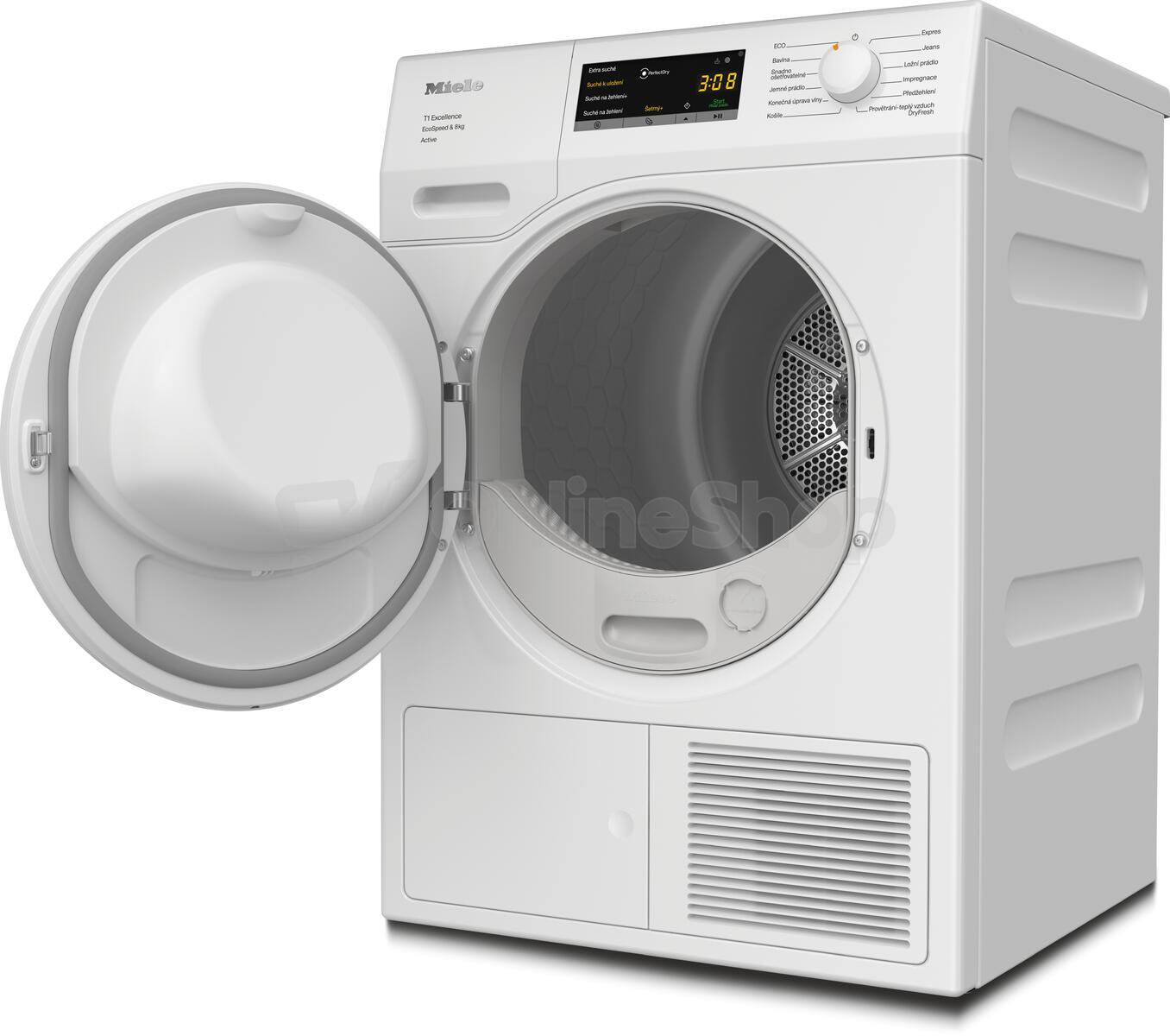 Sušička prádla Miele TEA535WP 8kg Active