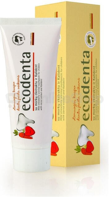 Zubní pasta Ecodenta Toothpaste Wild Strawberry Flavoured, 75 ml