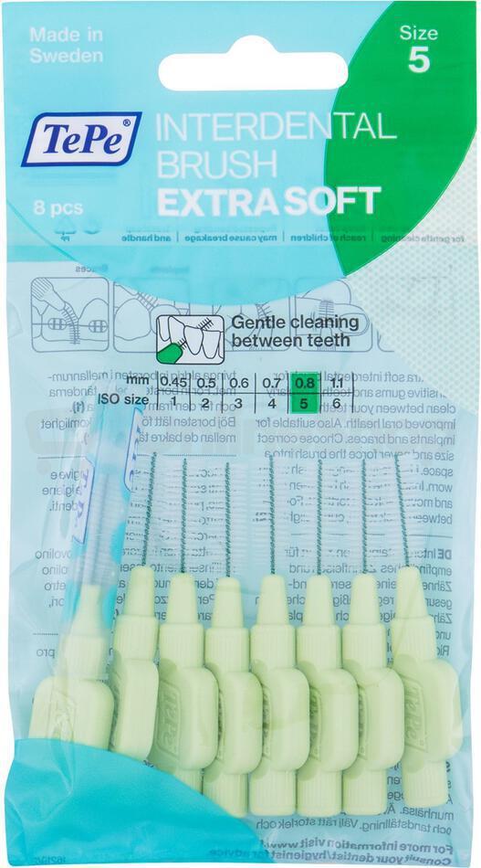 Mezizubní kartáček TePe Extra Soft, 8 ml (0,8 mm)