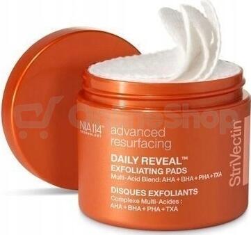 Peeling StriVectin Advanced Resurfacing Daily Reveal Exfoliating Pads, 60 ml