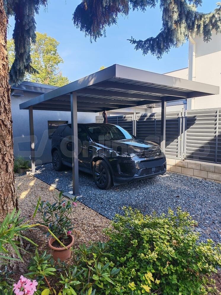 ROJA METTA ocelový přístřešek na auto