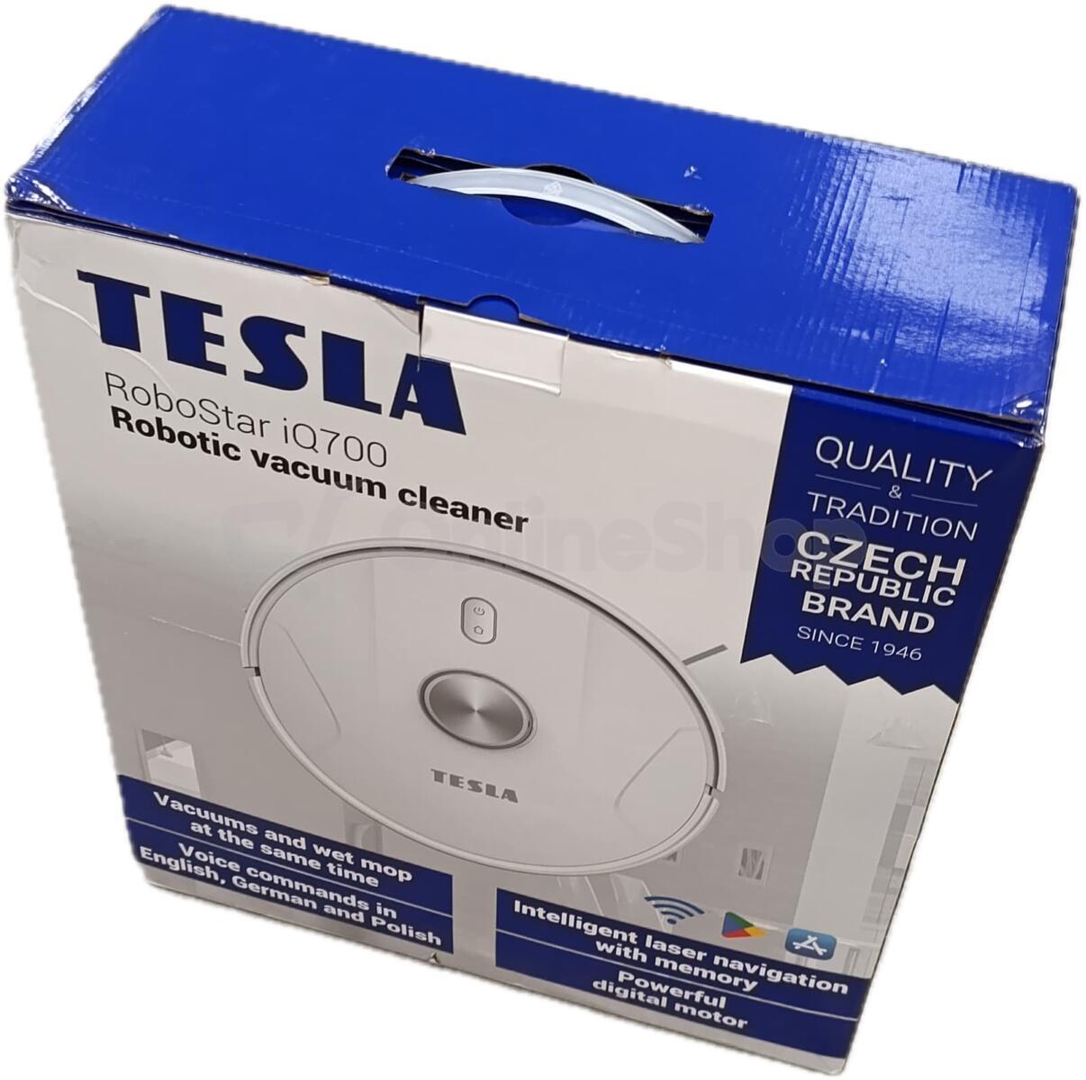 Tesla RoboStar iQ700 robotický vysavač | Skutečná fotografie prodávaného kusu