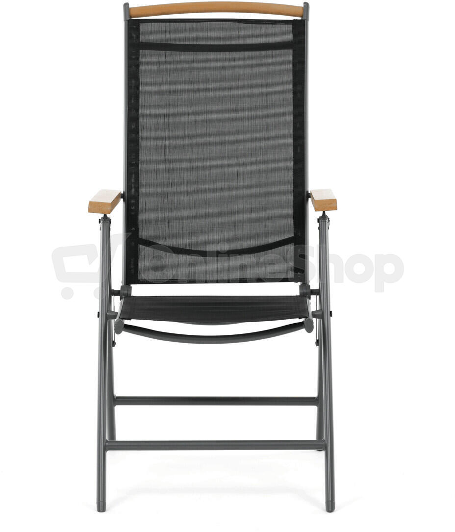 Zahradní židle Autronic AZC-W1408, šedá