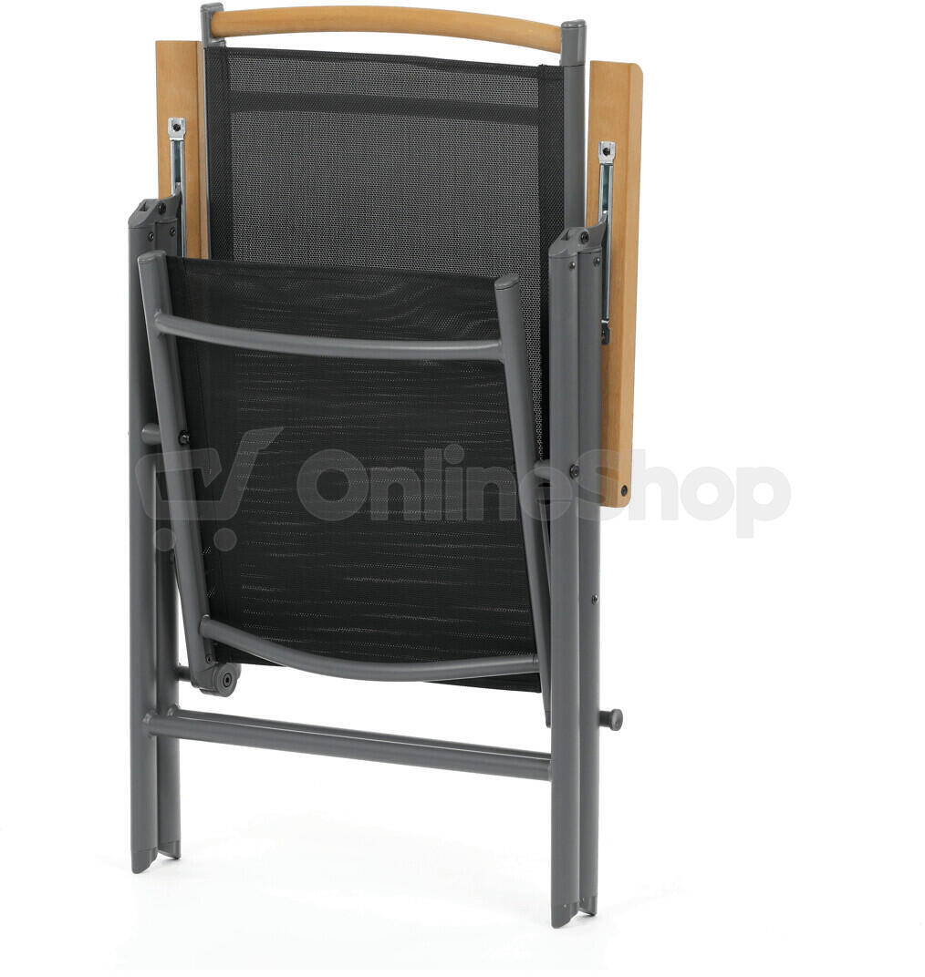 Zahradní židle Autronic AZC-W1408, šedá