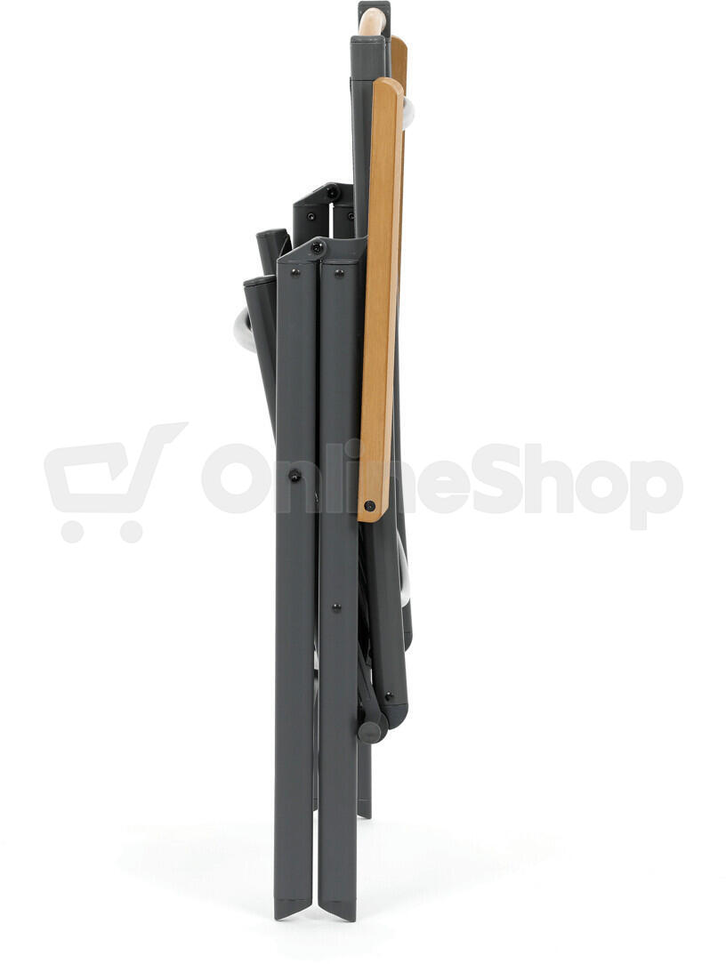 Zahradní židle Autronic AZC-W1408, šedá