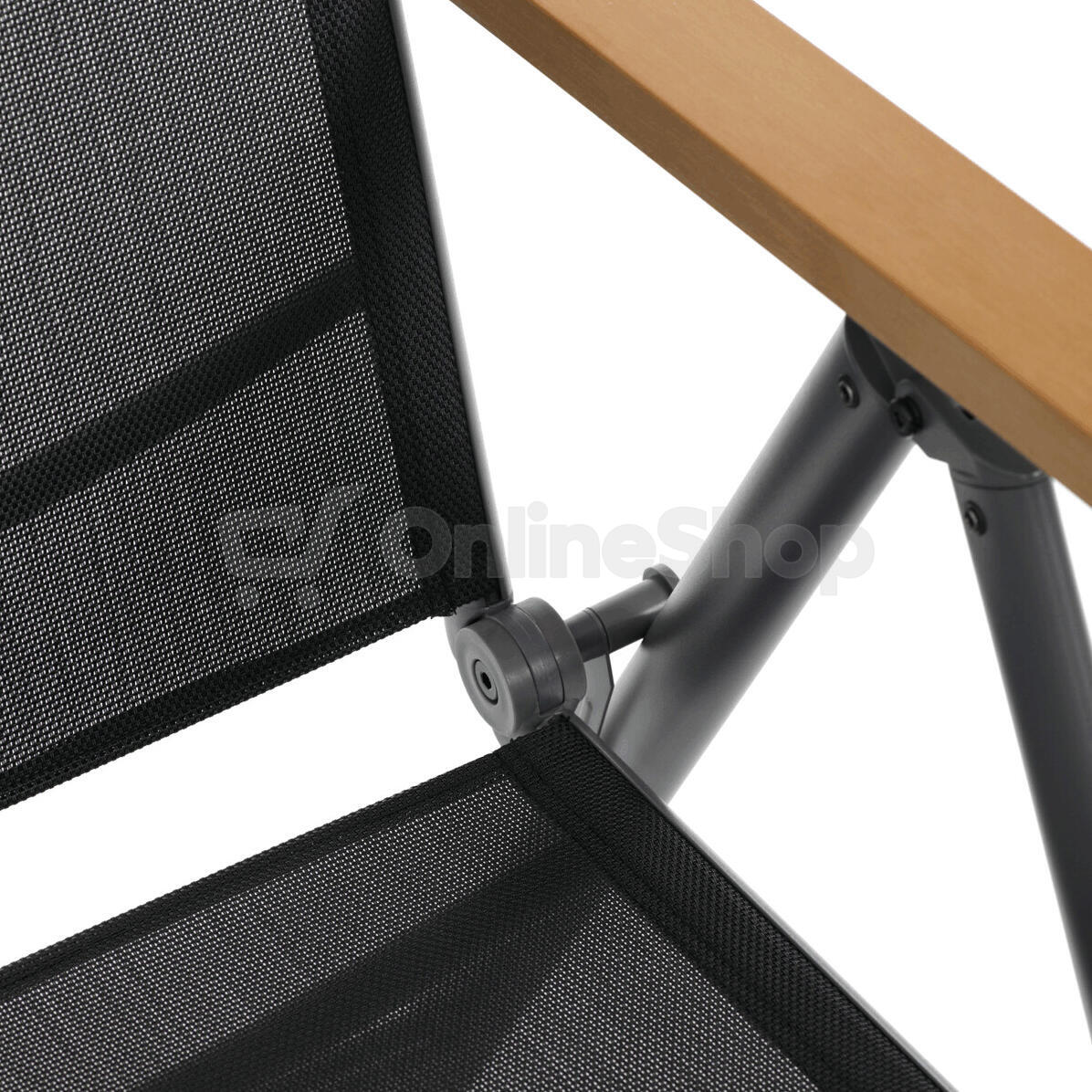 Zahradní židle Autronic AZC-W1408, šedá