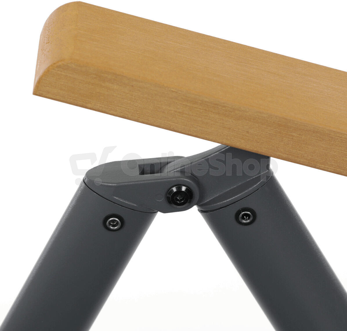 Zahradní židle Autronic AZC-W1408, šedá