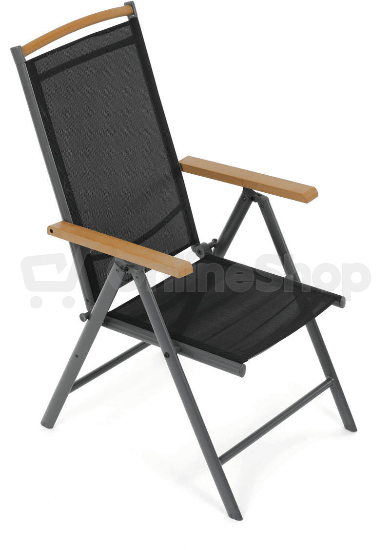 Zahradní židle Autronic AZC-W1408, šedá