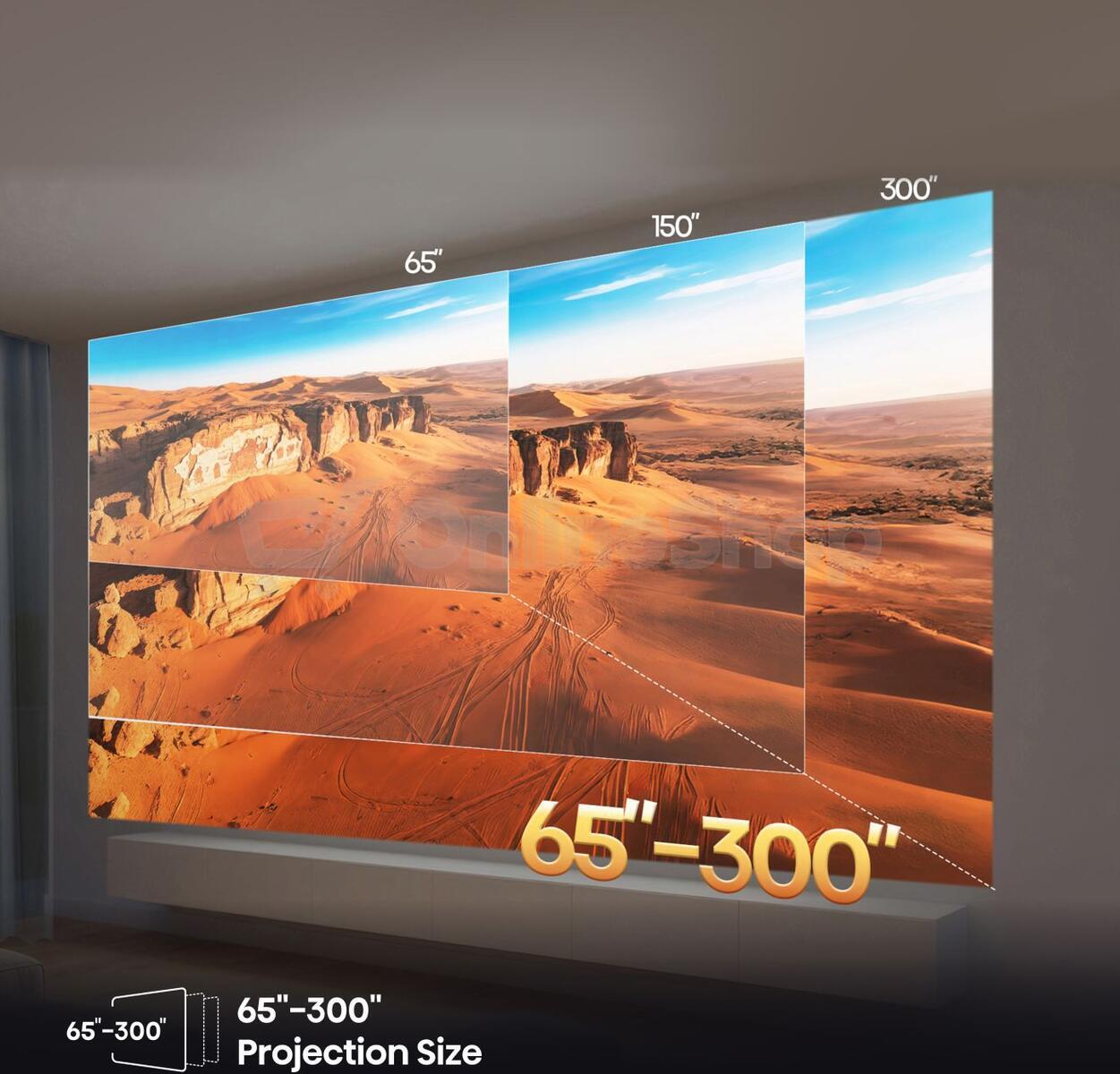 Smart mini projector Hisense PROJECTOR C3