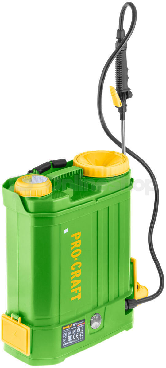 Aku postřikovač Procraft AS-10 / AS-10
