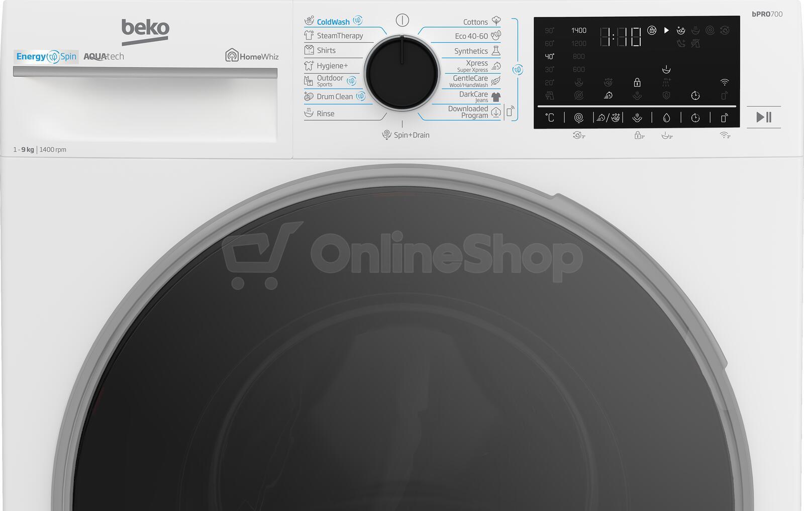 Pračka Beko B7WFU69418WBES