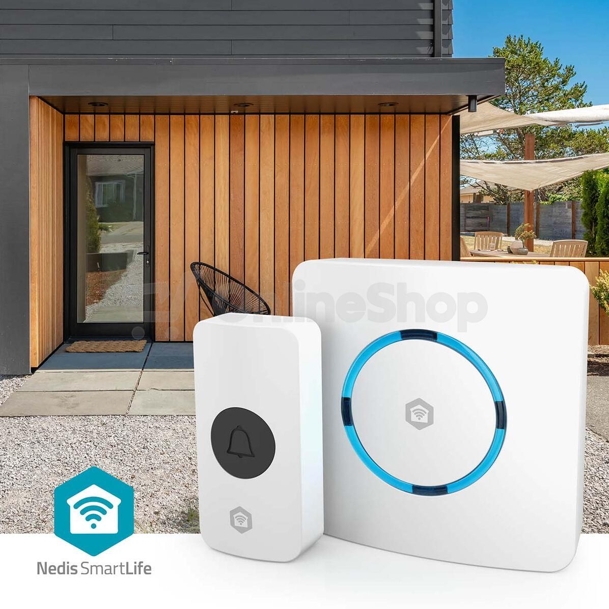 SmartLife Zvonek NEDIS WIFIDB11CWT