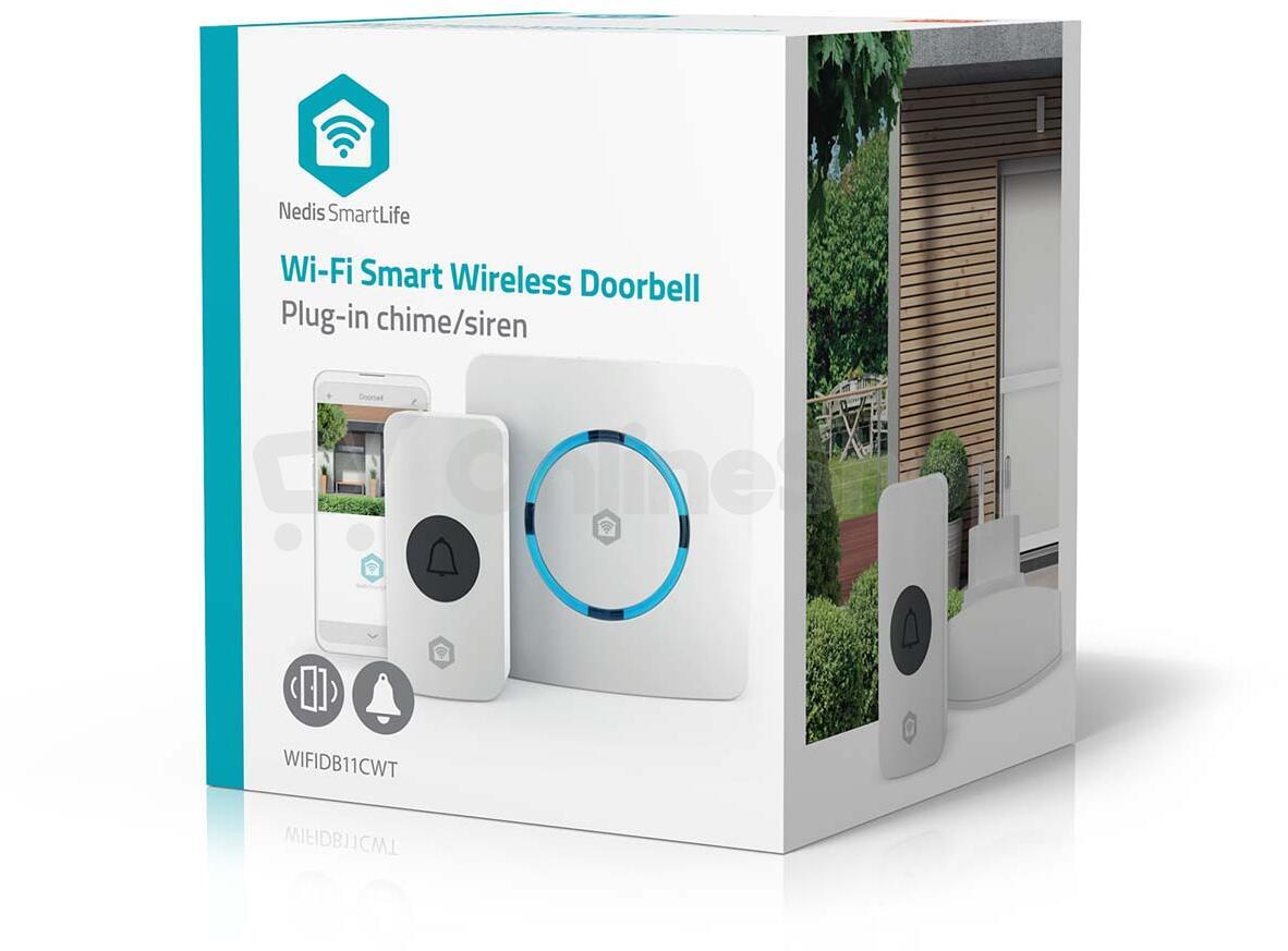 SmartLife Zvonek NEDIS WIFIDB11CWT