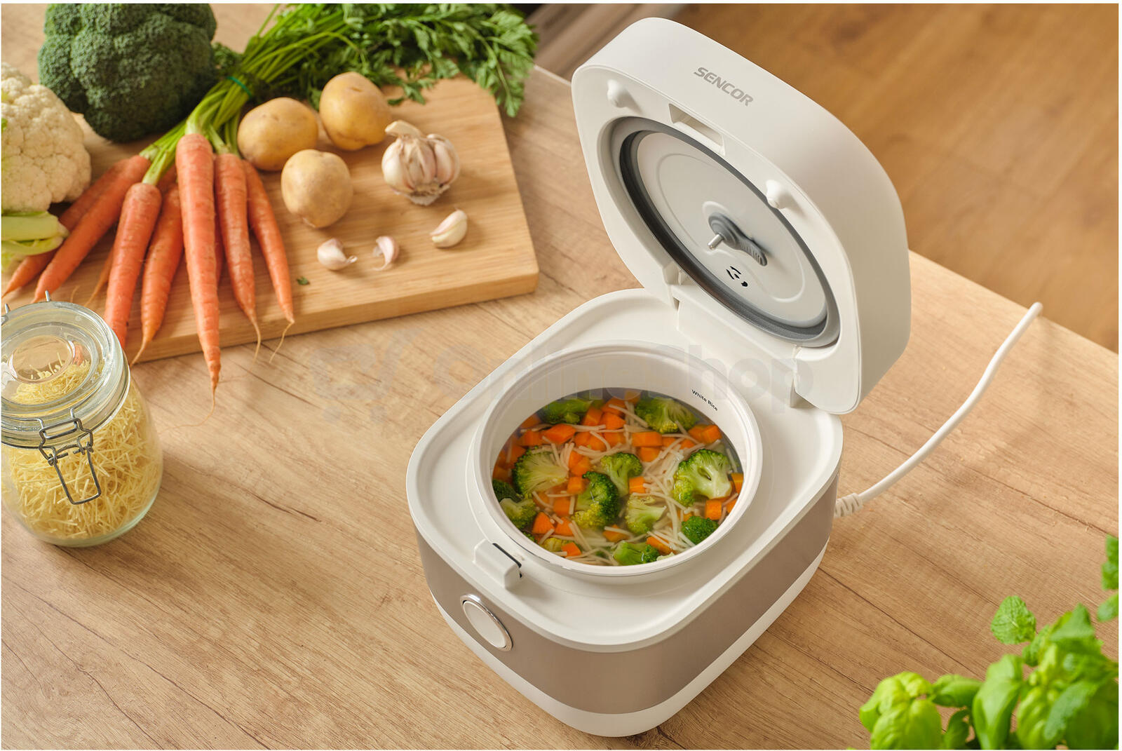 Rýžovar Sencor SRM 1600WH