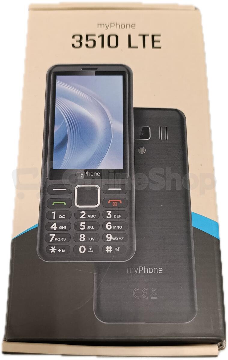 Telefon myPhone 3510 LTE černý | Skutečná fotografie prodávaného kusu