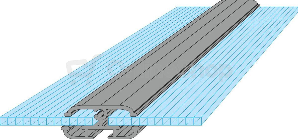 Skleník LANITPLAST SARANA 6x8 PC 4 mm černý LG4334