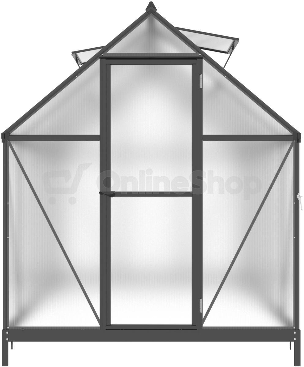 Skleník LANITPLAST SARANA 6x12 PC 4 mm černý LG4335