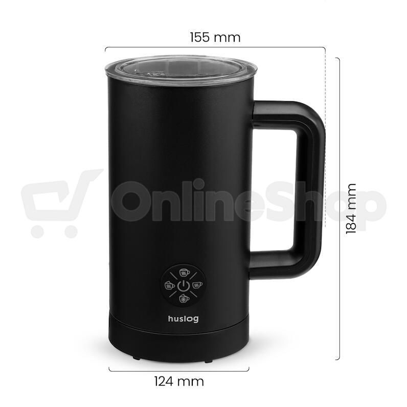 Napěňovač mléka Huslog 500W, černý