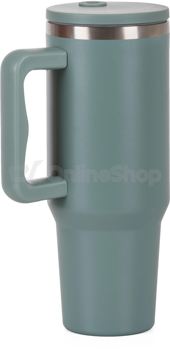 Termohrnek G21 FlowCup 1200 ml - eukalyptově zelený