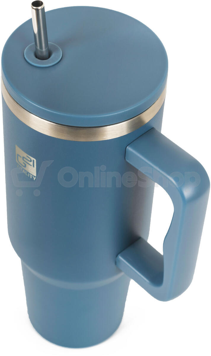 Termohrnek G21 FlowCup 1200 ml - grafitově modrý