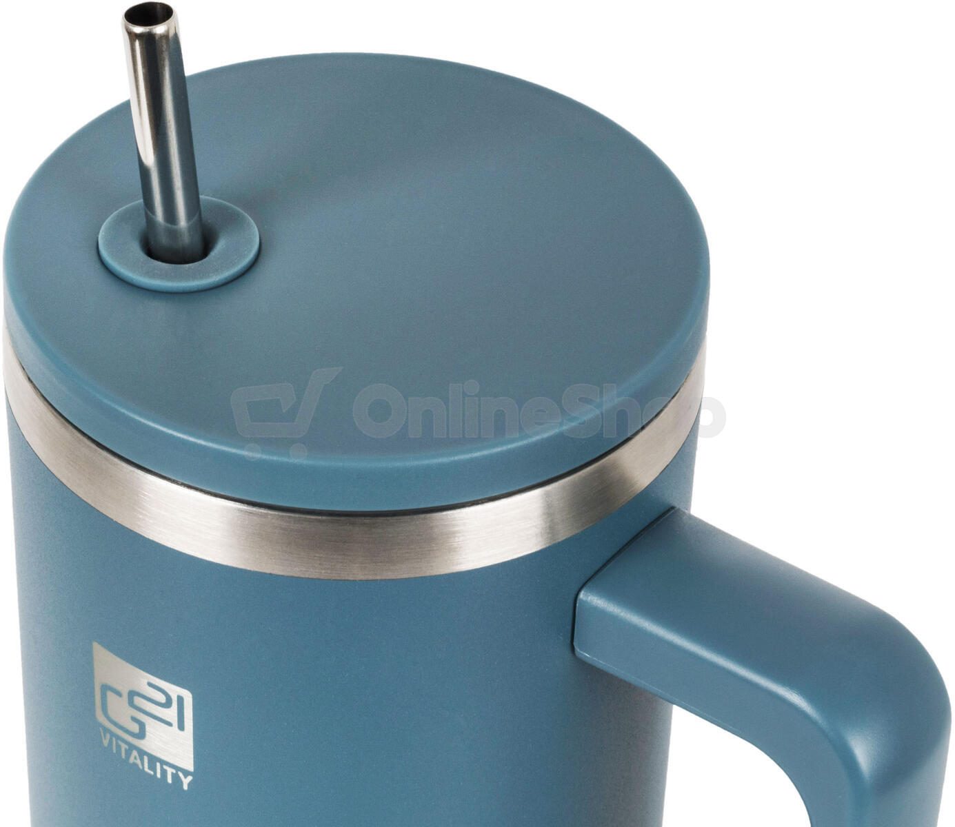 Termohrnek G21 FlowCup 1200 ml - grafitově modrý