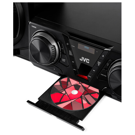 Minisystém JVC MX-E325B-DAB, černý