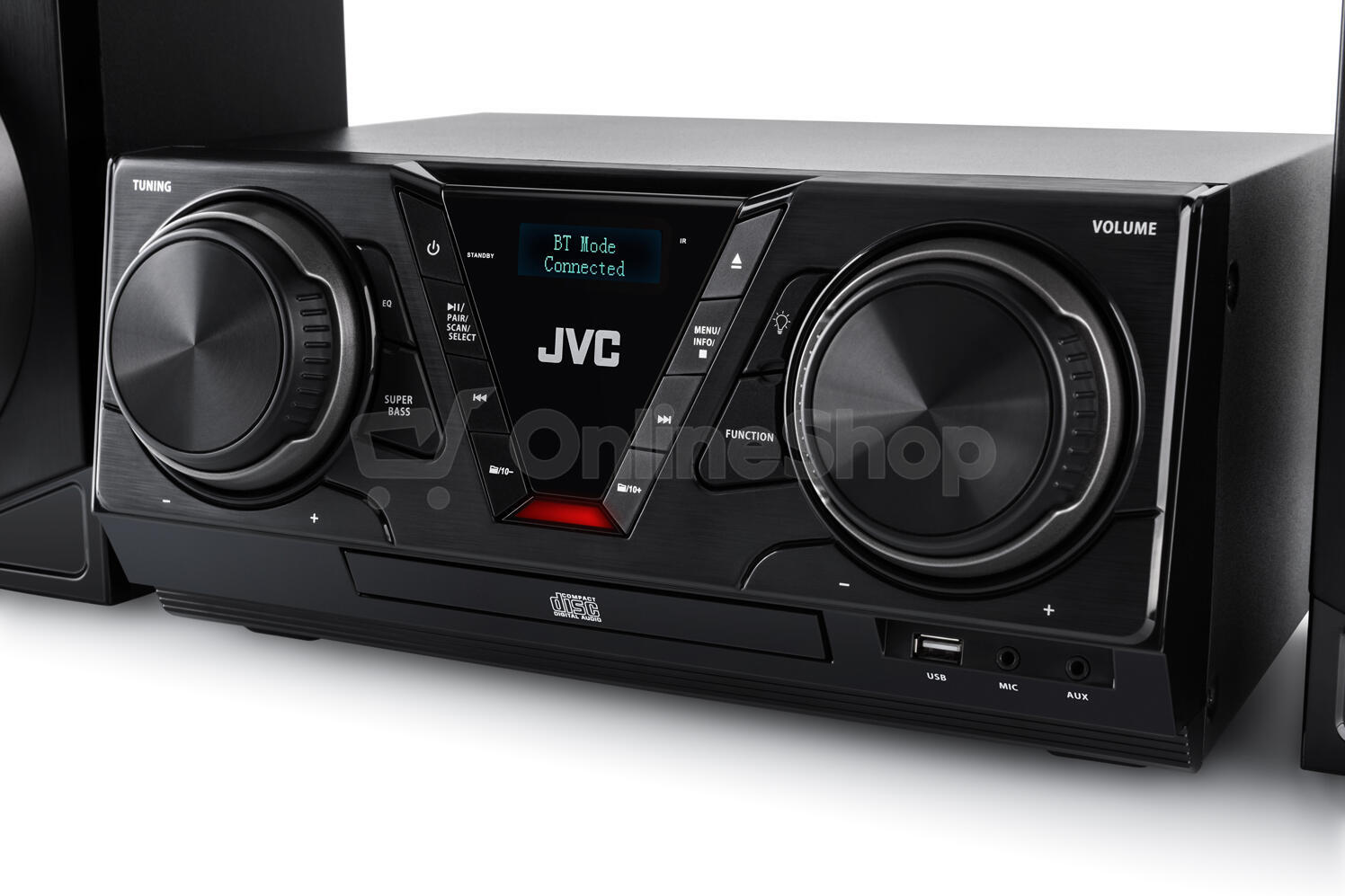 Minisystém JVC MX-E325B-DAB, černý