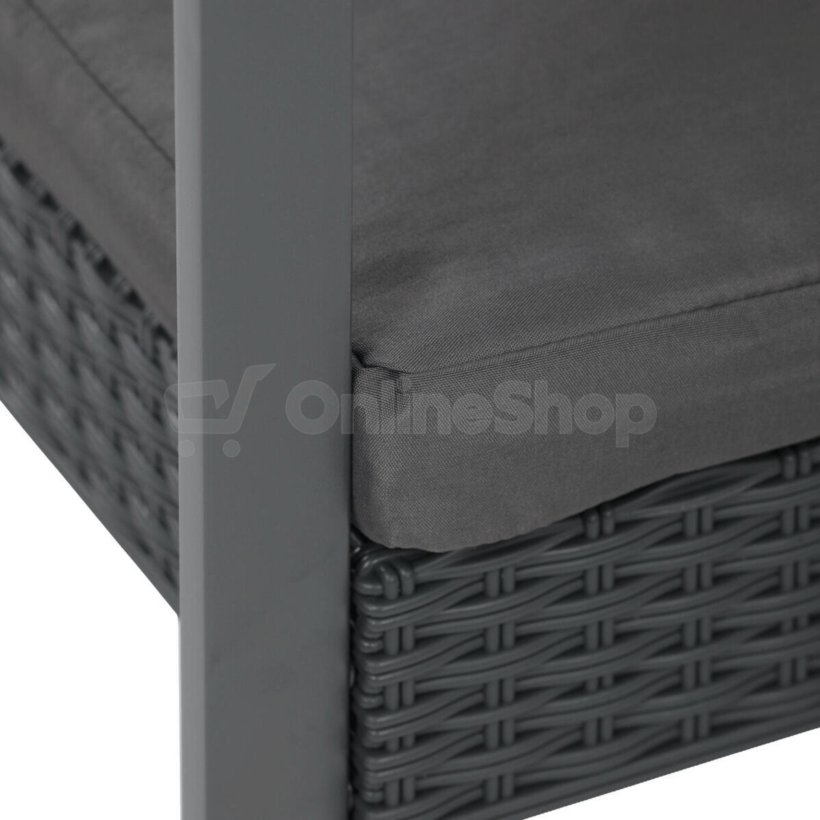 Zahradní set Autronic AZS-H1111 GREY 1+2, šedá