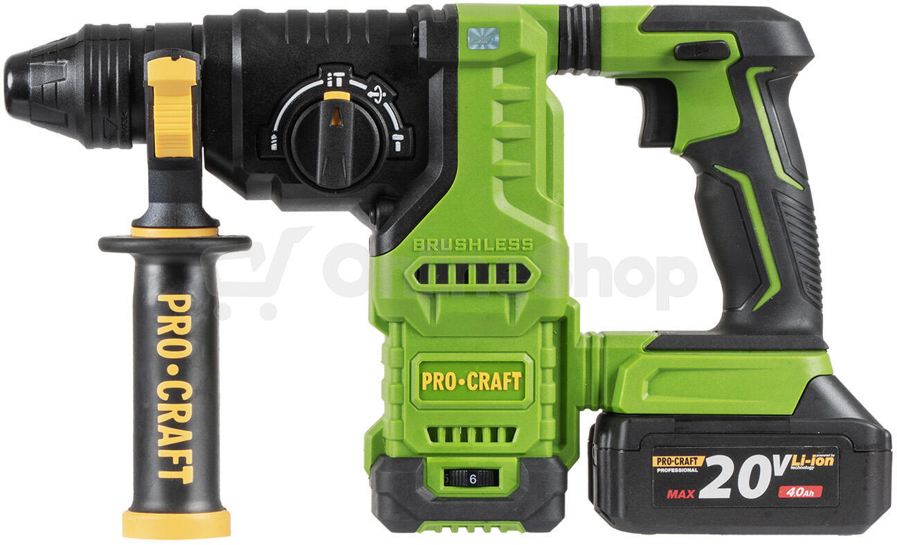Aku vrtací kladivo Procraft PHA30-1B SDS Plus / PHA30-1B