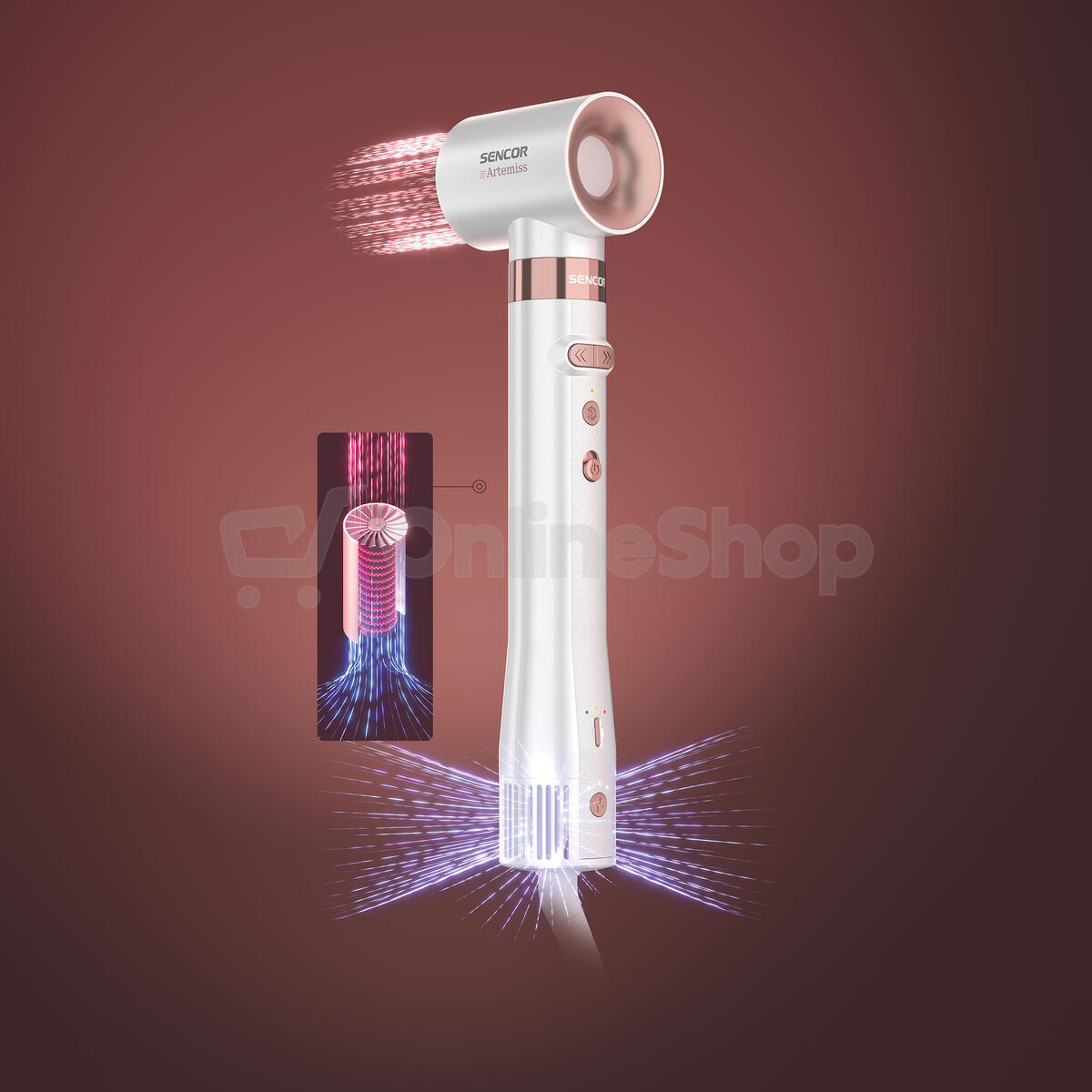Kulmofén Sencor SHS 9200RS Artemiss