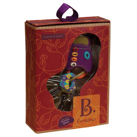 Hudební hračka BToys klíčky k autu FunKeys - B-toys FunKeys (foto 1)
