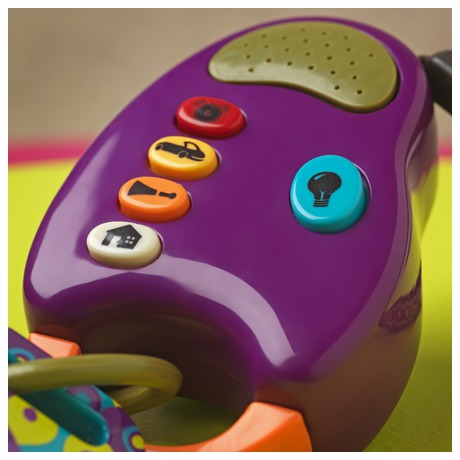 Hudební hračka BToys klíčky k autu FunKeys - B-toys FunKeys (foto 2)