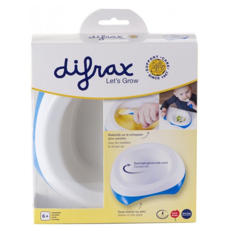 Dětská miska Difrax modrá